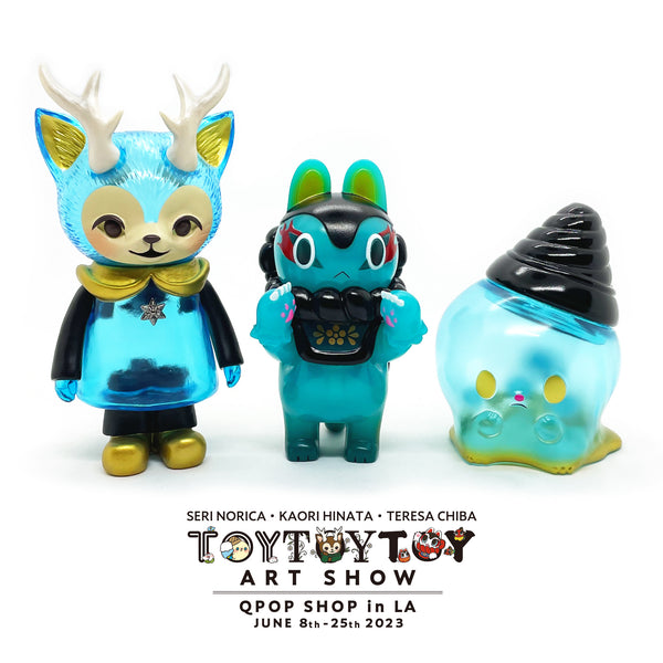 Morris, Inu Harigon & Kaiju Icey Set - Qpop Exclusive Color - Toy Toy Toy Art Show