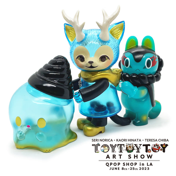 Morris, Inu Harigon & Kaiju Icey Set - Qpop Exclusive Color - Toy Toy Toy Art Show