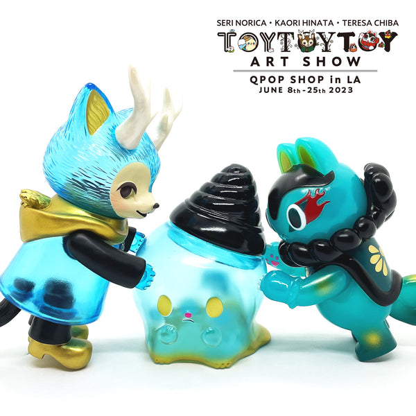 Morris, Inu Harigon & Kaiju Icey Set - Qpop Exclusive Color - Toy Toy Toy Art Show