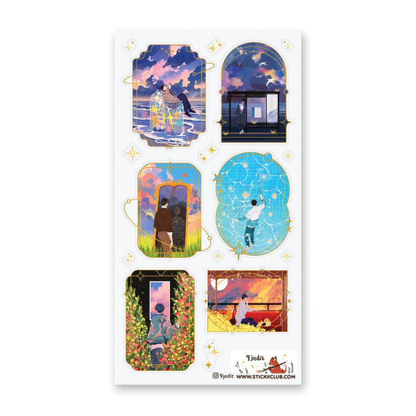 Beyond the Stars 1 Sticker Sheet