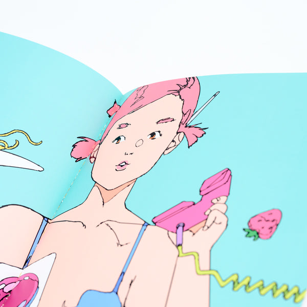 Luca Tieri Close Up 2021-2024 Original Work Selection Art Book - Lily in LA Exhibition