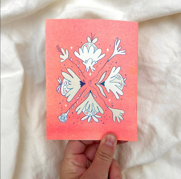 Natalie Andrewson - A Pocket Book of Witchfolk and Demons Riso Comic