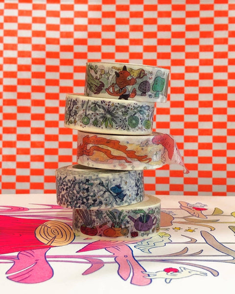 Washi Tape - Dragon Girl