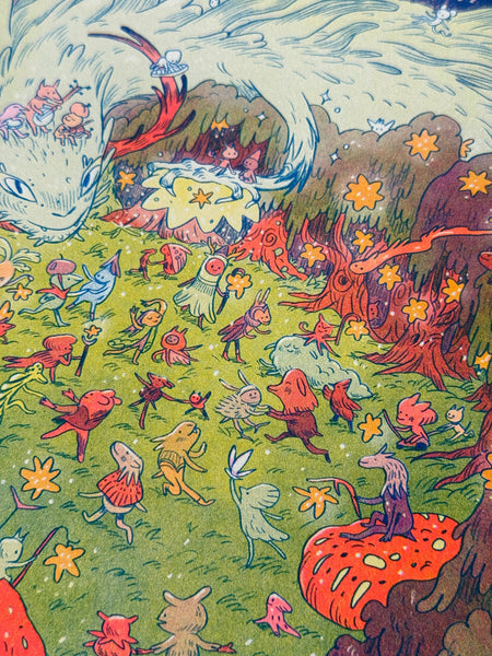 Morophon The Boundless Small Riso Print