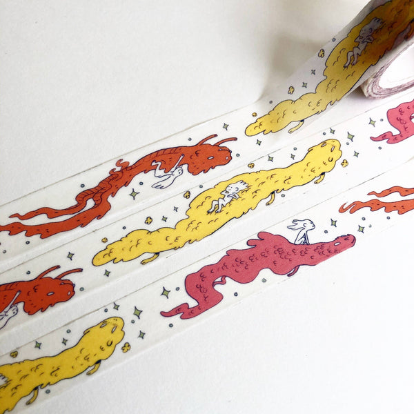 Washi Tape - Dragon Girl