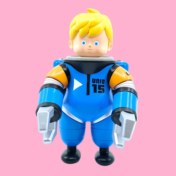 009 - Armor Unio Blue- How2Work- Soft Vinyl Toy
