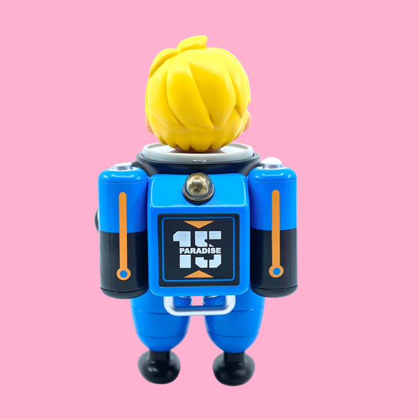009 - Armor Unio Blue- How2Work- Soft Vinyl Toy