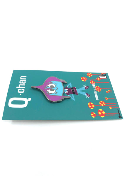 Q Pop x Christopher Mitchell - Q Chan Enamel Pin