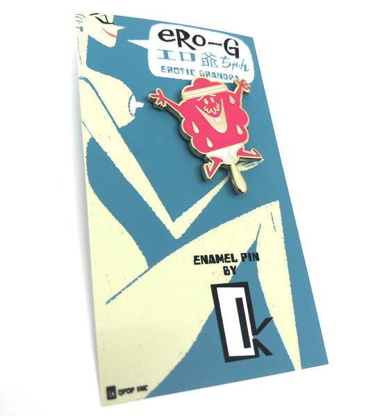 Q Pop x Christopher Mitchell - Ero-G Enamel Pin