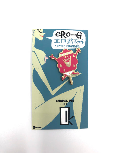Q Pop x Christopher Mitchell - Ero-G Enamel Pin