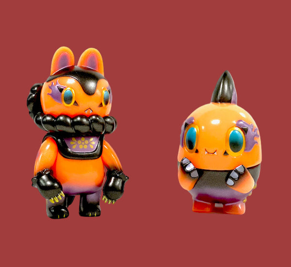 Teresa Chiba - Inu Harigon & Kibunadon Jack O' Lantern GID - Halloween Monster Set