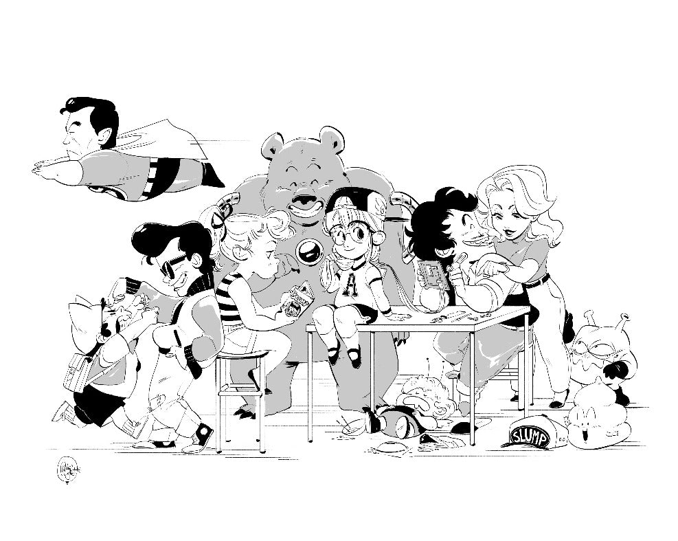 Phillip Light - Dr. Slump Print