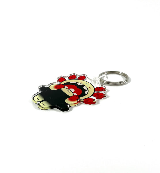 Grape Brain Acrylic Keychain - Grapebrain vs Qpopshop: GVQ Exhibition - Q Pop Exclusive
