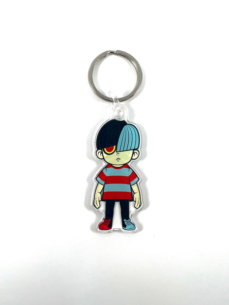 Grape Brain Acrylic Keychain - Grapebrain vs Qpopshop: GVQ Exhibition - Q Pop Exclusive