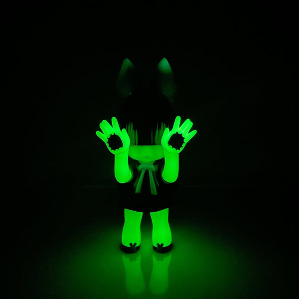 Grape Brain Devil Nigiru Chan - GID Sofubi Toy - GVQ Exhibition Color - Q Pop Exclusive