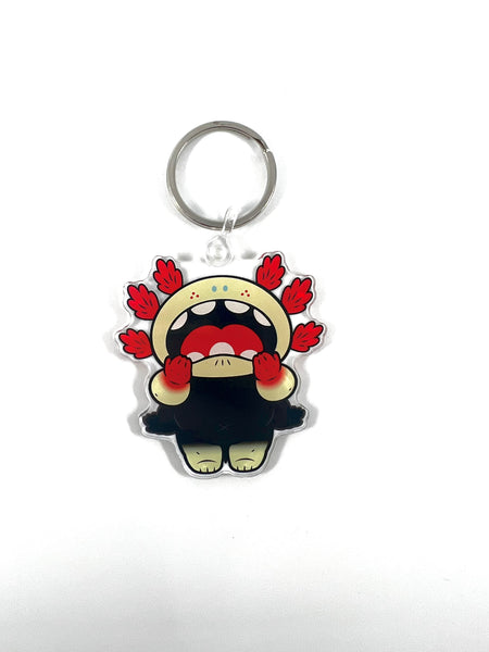 Grape Brain Acrylic Keychain - Grapebrain vs Qpopshop: GVQ Exhibition - Q Pop Exclusive