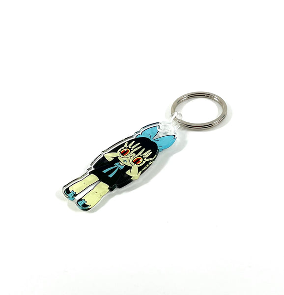 Grape Brain Acrylic Keychain - Grapebrain vs Qpopshop: GVQ Exhibition - Q Pop Exclusive