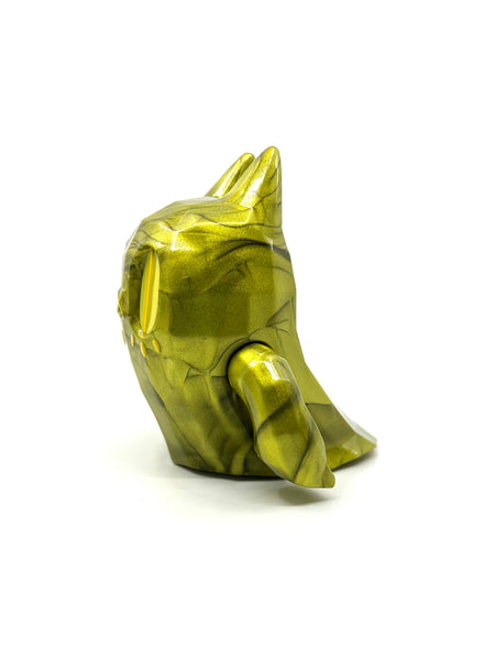 Mao - Ben the Ghost Cat - Yellow Jade - Soft Vinyl Toy - Q Pop Exclusive