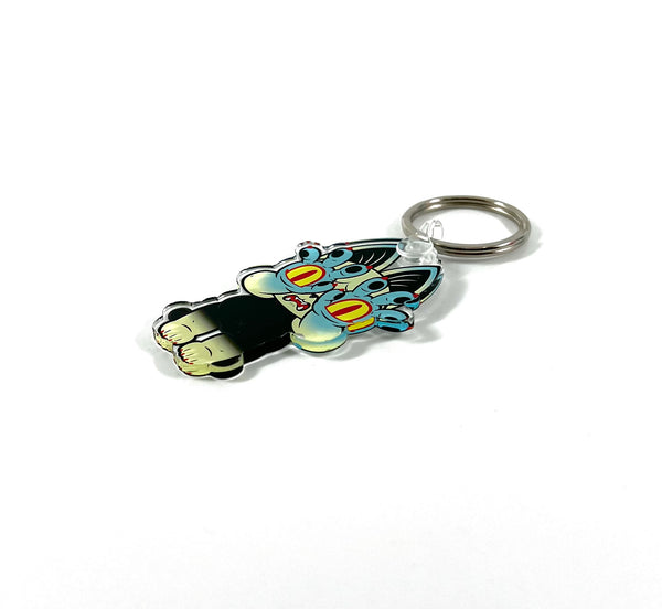 Grape Brain Acrylic Keychain - Grapebrain vs Qpopshop: GVQ Exhibition - Q Pop Exclusive