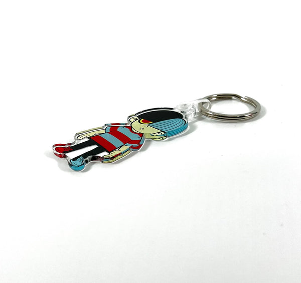 Grape Brain Acrylic Keychain - Grapebrain vs Qpopshop: GVQ Exhibition - Q Pop Exclusive