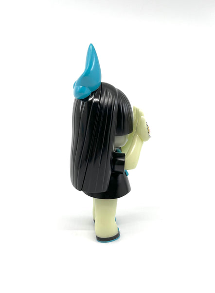 Grape Brain Devil Nigiru Chan - GID Sofubi Toy - GVQ Exhibition Color - Q Pop Exclusive